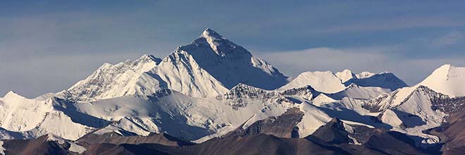 Everest from The Pang La