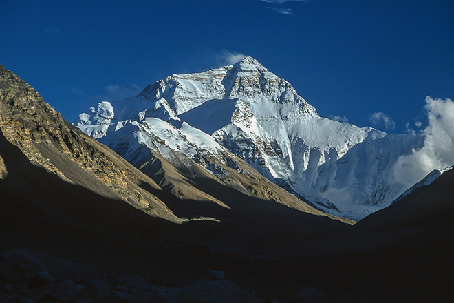 Everest from Rongbuk Tibet