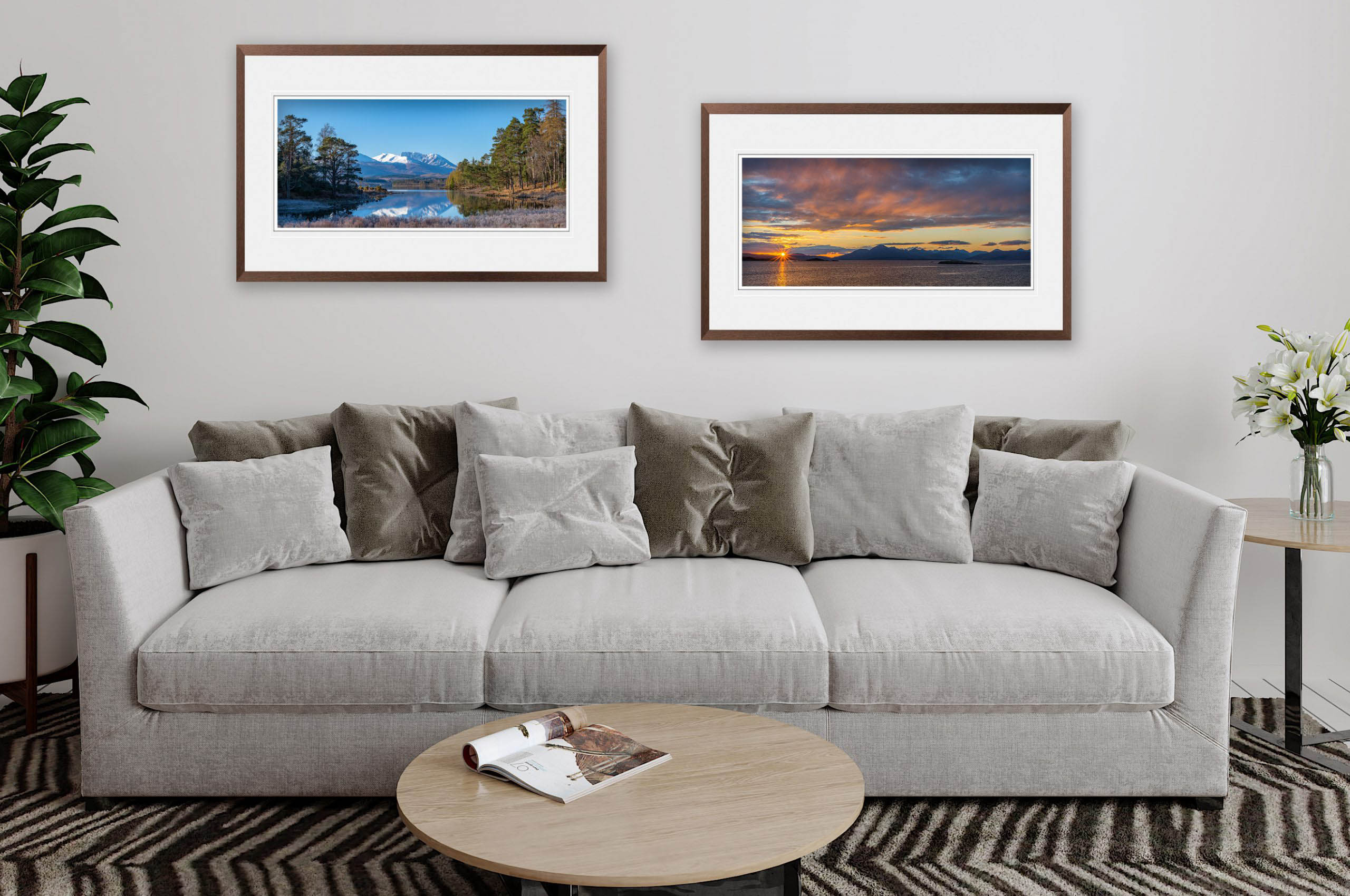 Fine Art Framed Prints from Mountain Images by Ian Evans