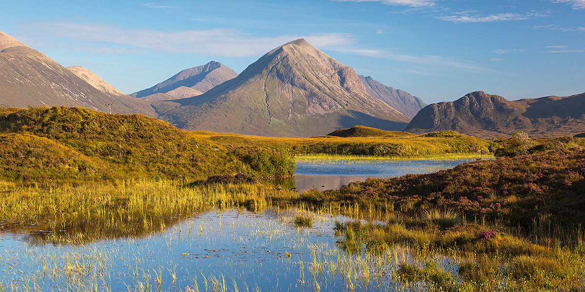 Marsco from Loch nan Eilean, Isle of Skye - a Print for sale from Mountain Images by Ian Evans