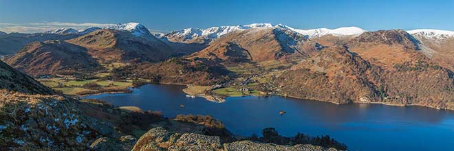 Helvellyn and Ullswater