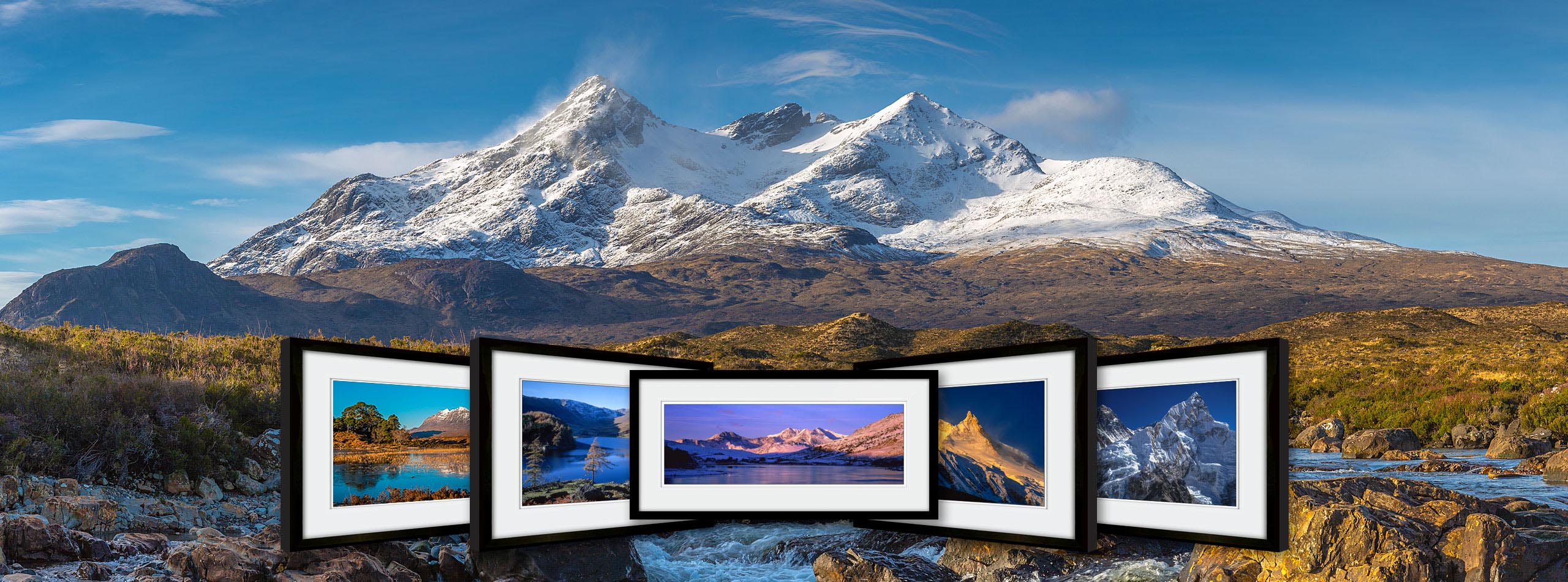 Buy Framed Prints from Mountain Images photographer Ian Evans