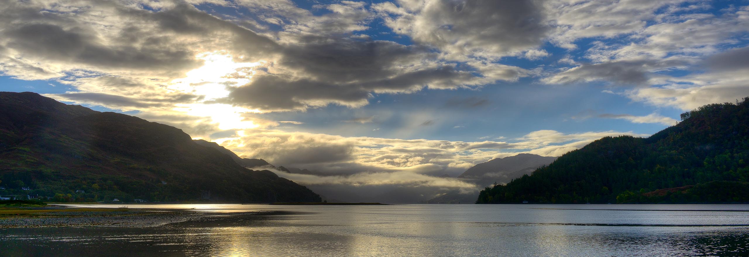 Morning Cloud Over Loch Duich - a Print for sale from Mountain Images by Ian Evans