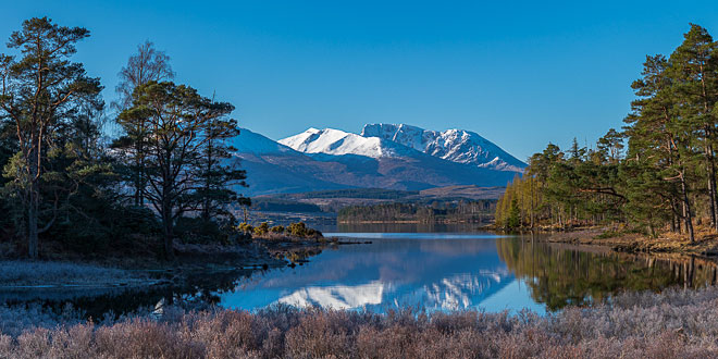 Ben Nevis from Loch Lochy