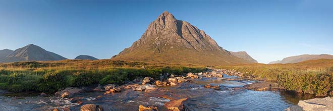 The Buachaille Etive Mor and River Coupall