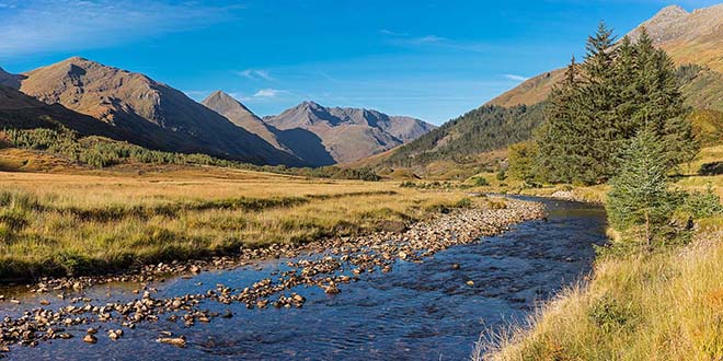 Autumn in Glen Shiel