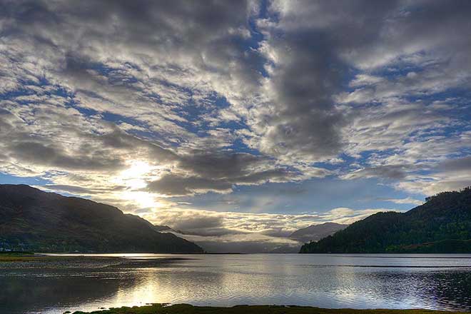 Morning Cloud Over Loch Duich