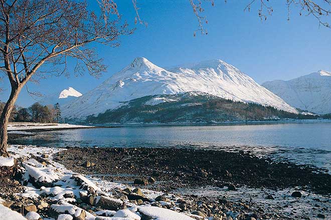 The Pap of Glencoe in Winter