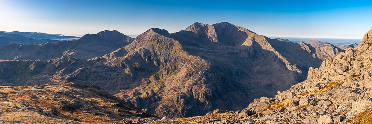 Snowdon from Glyder Fawr