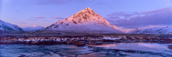 Alpenglow On The Buachaille