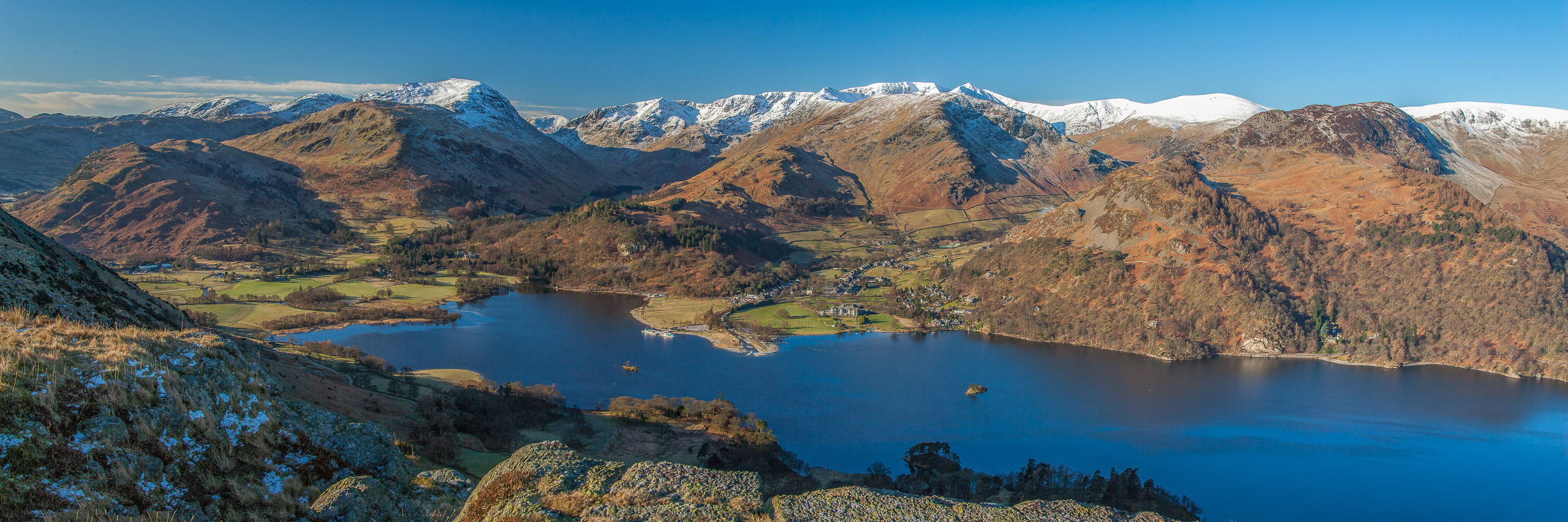 Helvellyn and Ullswater - A Fine Art Print by Mountain Images