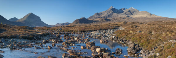 The Cuillins of Skye from Sligachan, The Scottish Highlands