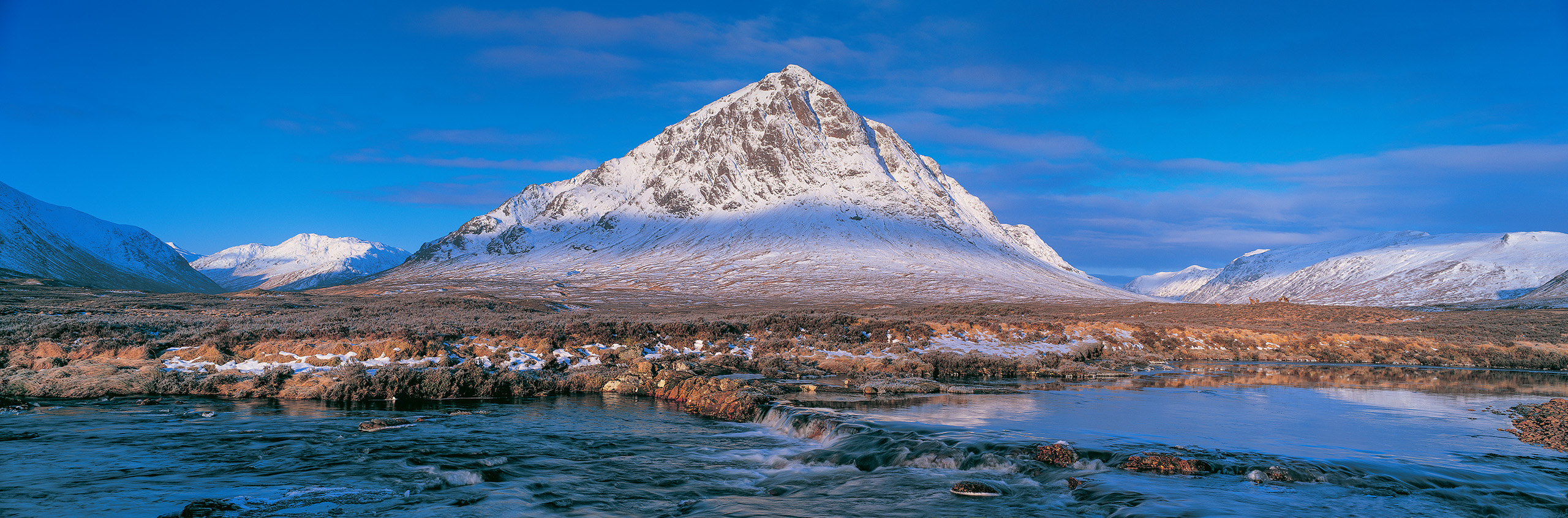 The Buachaille Etive Mòr in Winter - A Fine Art Print by Mountain Images