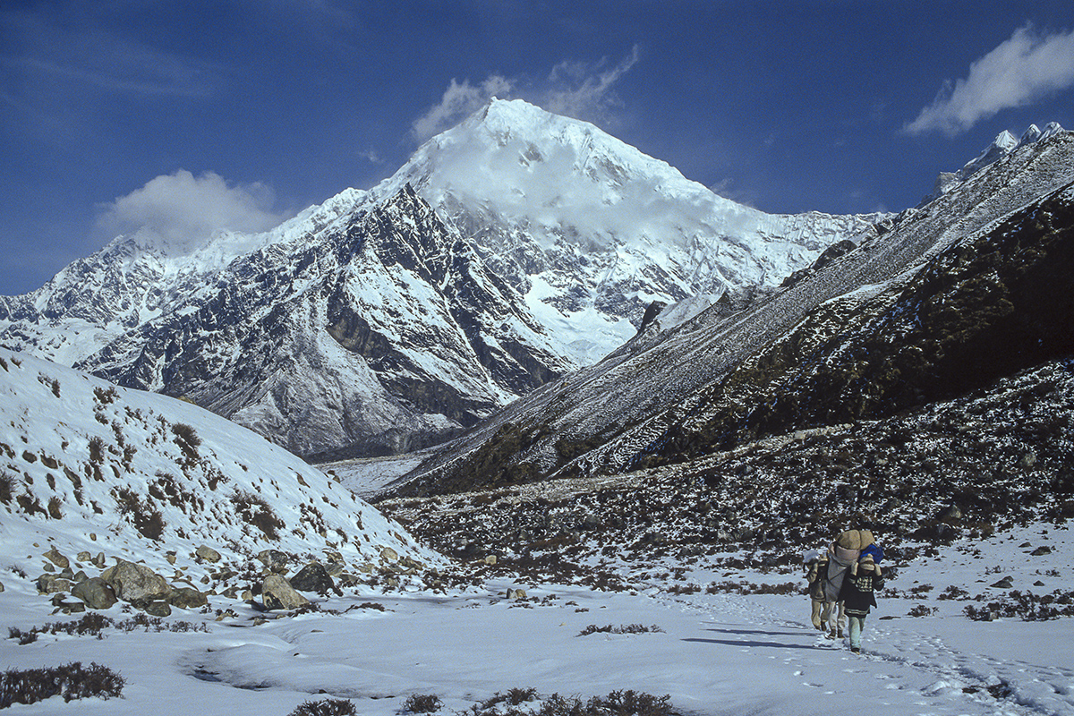 Langtang Lirung from beyond Kyanjin Gompa Langtang Lirung from beyond Kyanjin Gompa