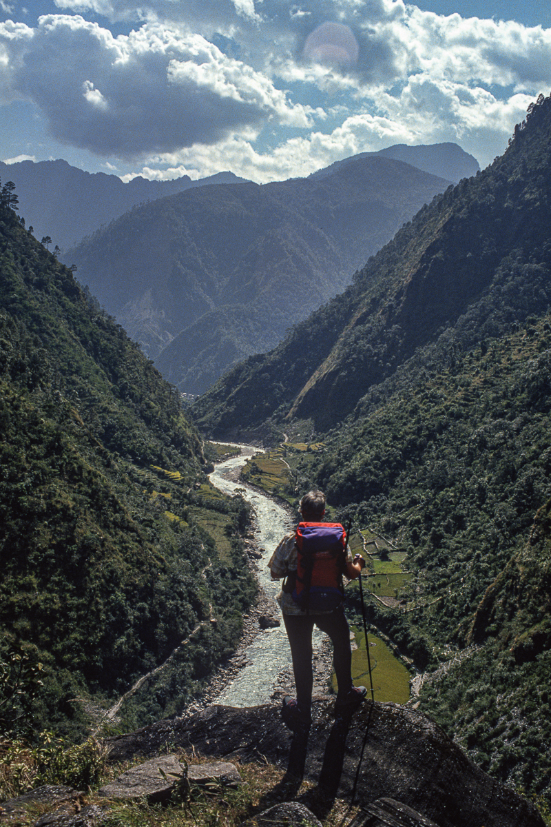 The Lower Myagdi Khola Valley The Lower Myagdi Khola Valley