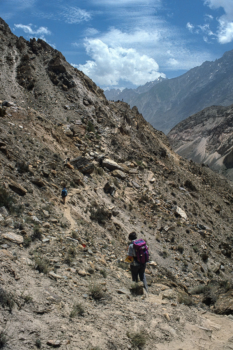 The Braldu Gorge The Braldu Gorge