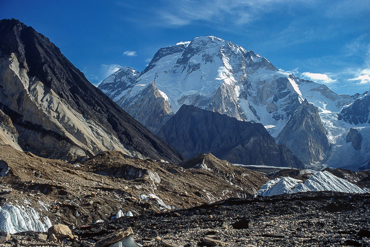 Broad Peak from the Baltoro Glacier Broad Peak from the Baltoro Glacier