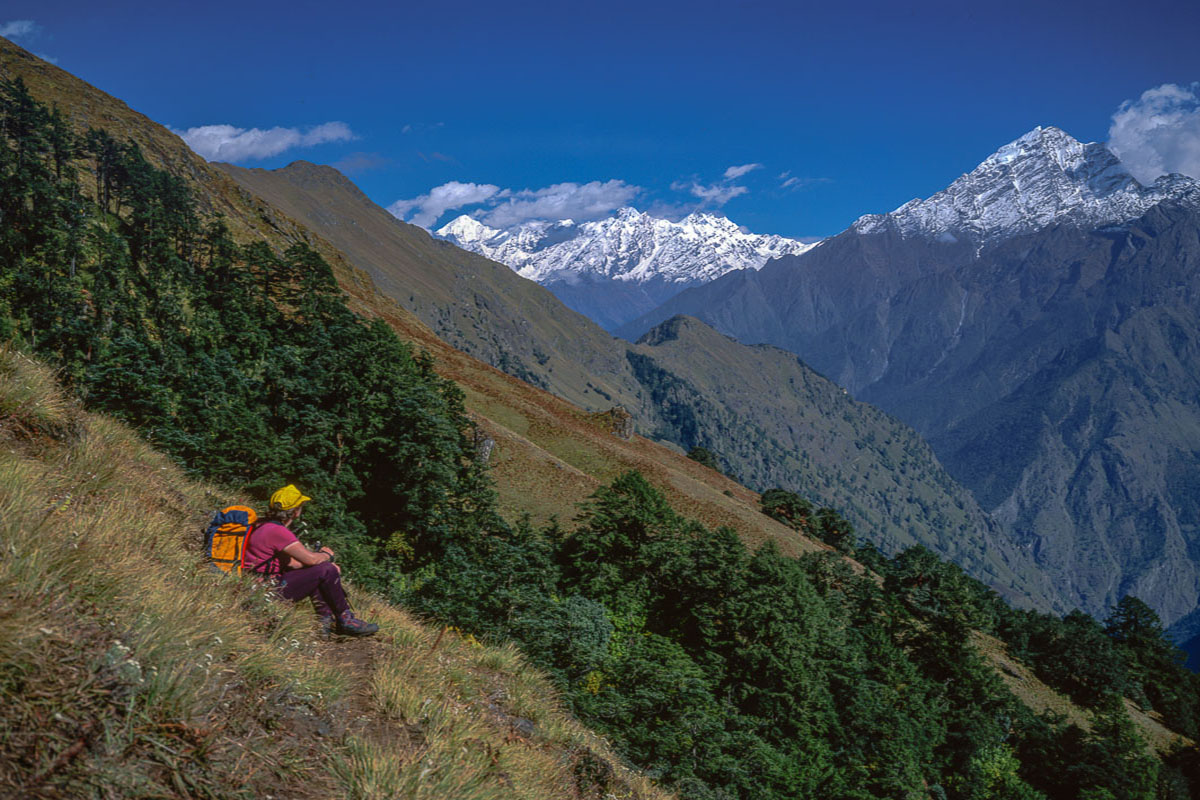 Ganesh Himal from Chhulung Valley Ganesh Himal from Chhulung Valley