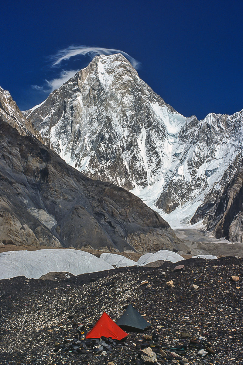 Gasherbrum 4 from Concordia Camp Gasherbrum 4 from Concordia Camp