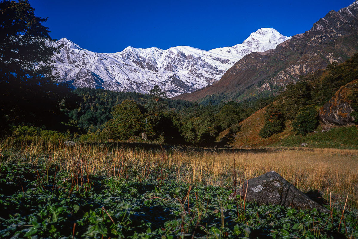 Himal Chuli and the Chhulung Valley Himal Chuli and the Chhulung Valley