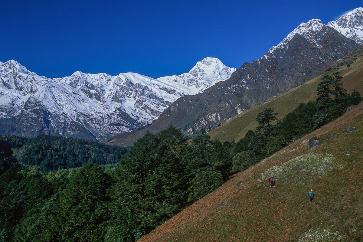 Himal Chuli and the Chhulung Valley Himal Chuli and the Chhulung Valley