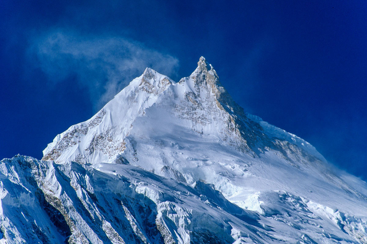 Manaslu from Samagaon Manaslu from Samagaon