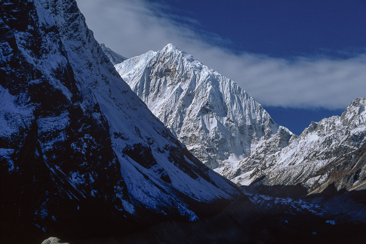 Manaslu North from Samdo Manaslu North from Samdo