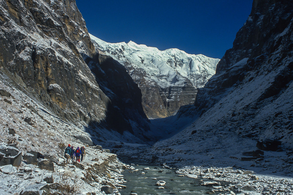 The Myagdi Khola Gorge The Myagdi Khola Gorge